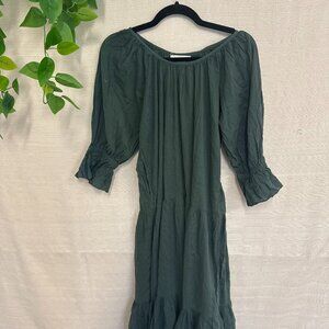 Daughters of India Green Maxi Dress